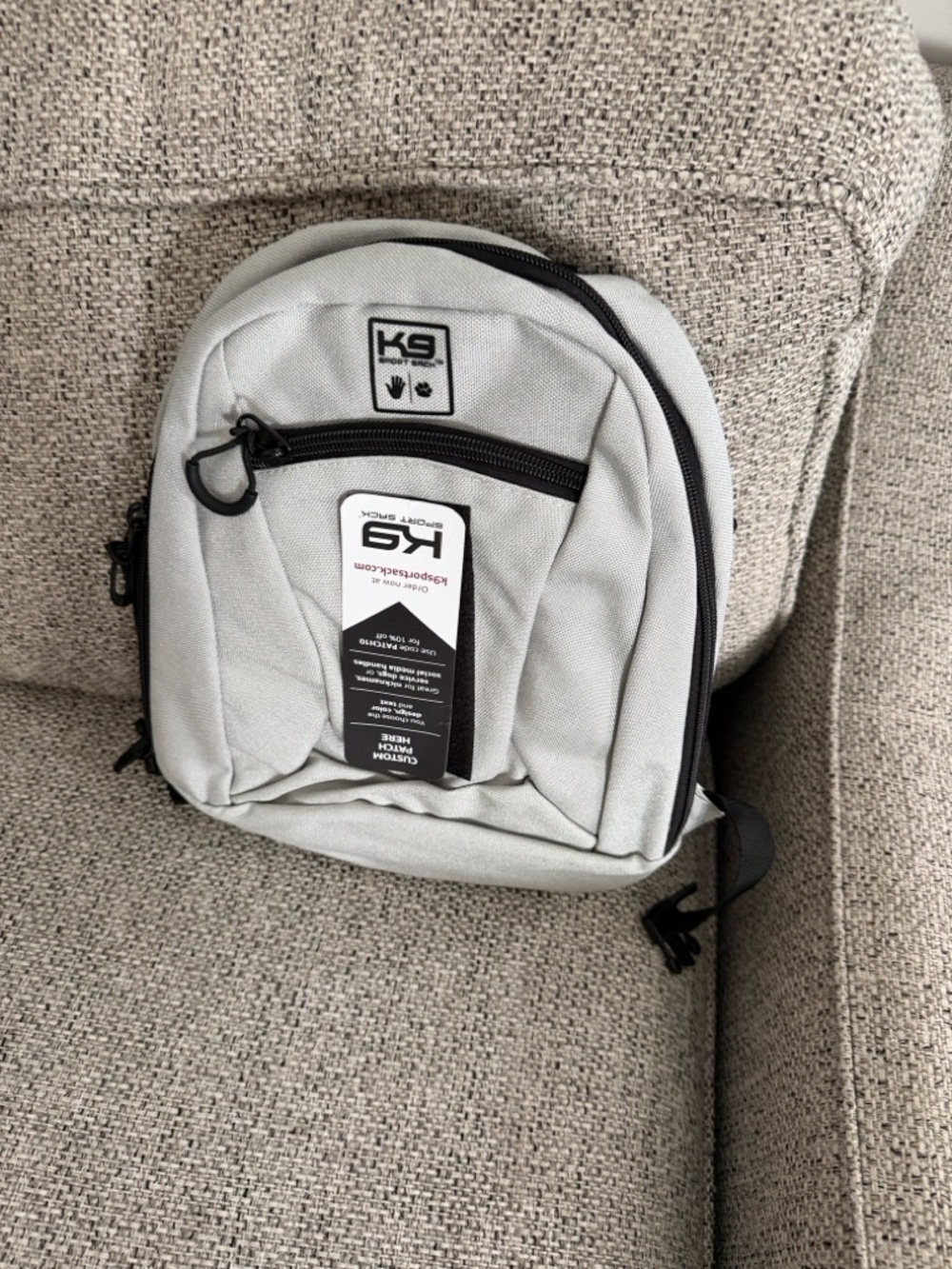Sport Sack Dog Carrier
Adjustable Backpack, Small Up to 40
Lbs, Grey